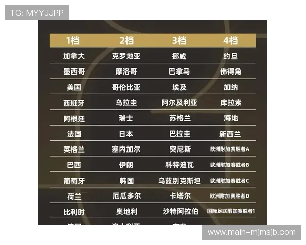 2026年世界杯48队分组情况及各组实力对比分析助你提前了解比赛走势