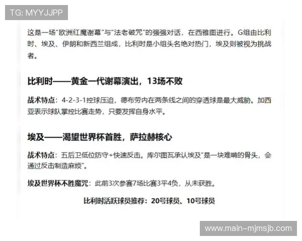 2026年世界杯比利时VS埃及比赛时间地点及现场观赛指南